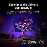 ASUS ROG Swift OLED PG32UCDM 32" 4K 240Hz 0.03ms Curved Gaming Monitor